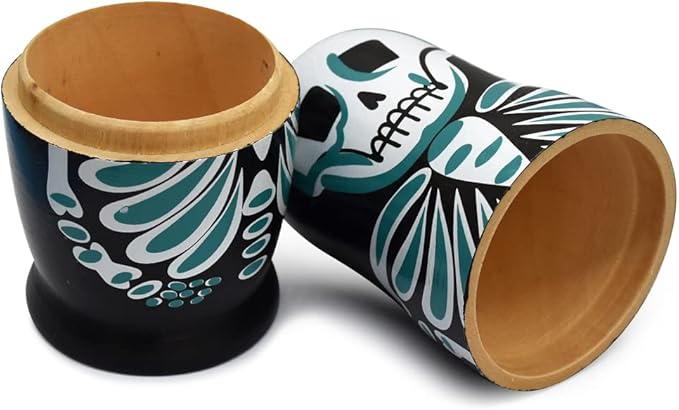 Nesting Dolls Wooden Russian Skull Matryoshka Dolls Gift for Halloween Toddler Kids Boys Girls Toys for Children Christmas Birthday