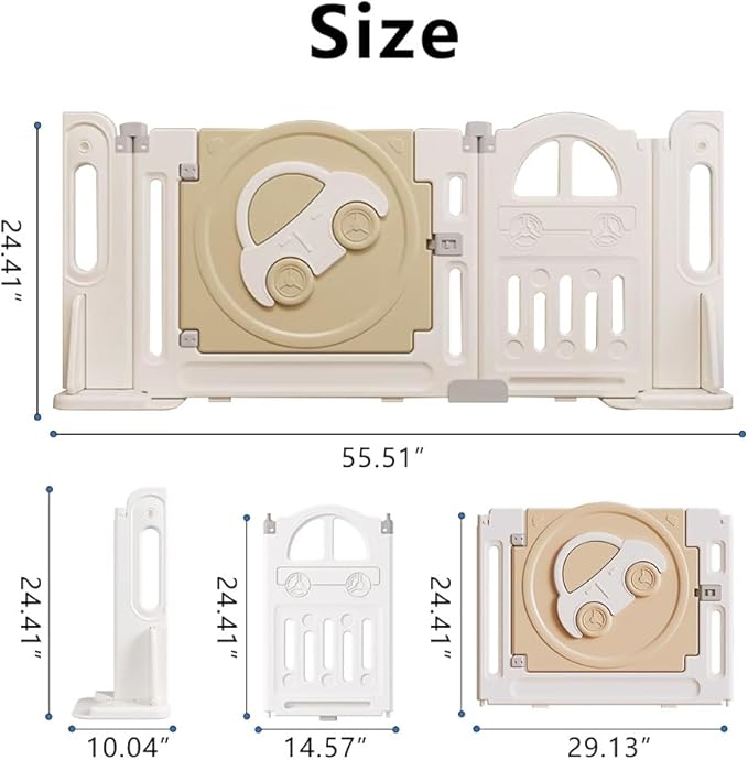 Baby Gate for Stairs Dog Door Pet Door for Stairs, porches and fireplaces Strong Suction Cup Reinforced can be Changed at Will and with Drawing Board（55.51“）