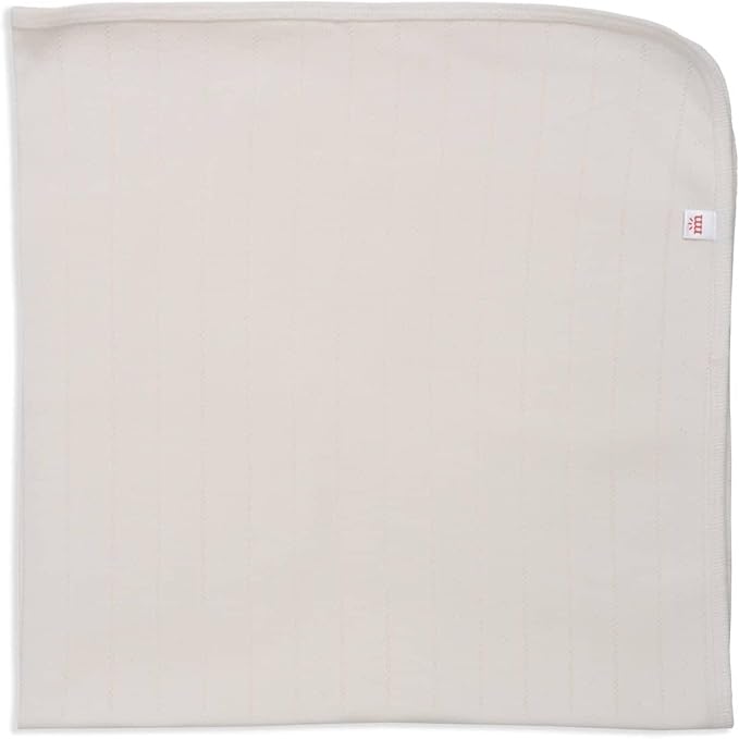 love lines pink organic cotton pointelle baby blanket
