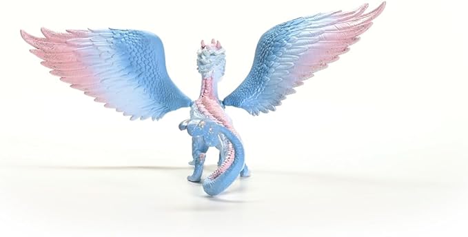 Schleich Bayala - Large, 13" Crystal Dragon Toy. Pretty, Movable Wing Fantasy Action Figure for Girls and Boys. Fun, Imaginative Play Fairy Figurine, Cute Mystical Toys for Kids Ages 5+, 70833