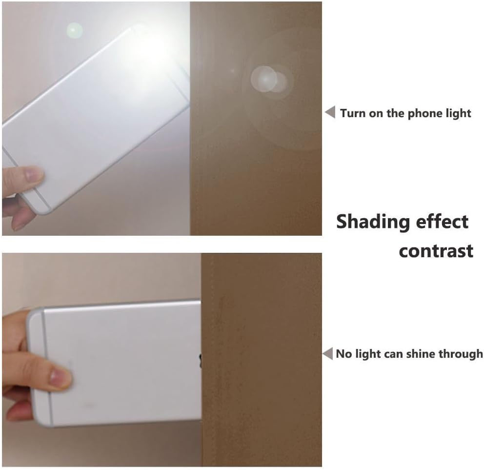 NICETOWN 100% Blackout Window Curtain Panels, Gold Brown, 2 Pieces, 52-inch Wide Per Panel, Full Light Blocking Drapes with Black Liner for Nursery, 72-inch Drop Thermal Insulated Draperies