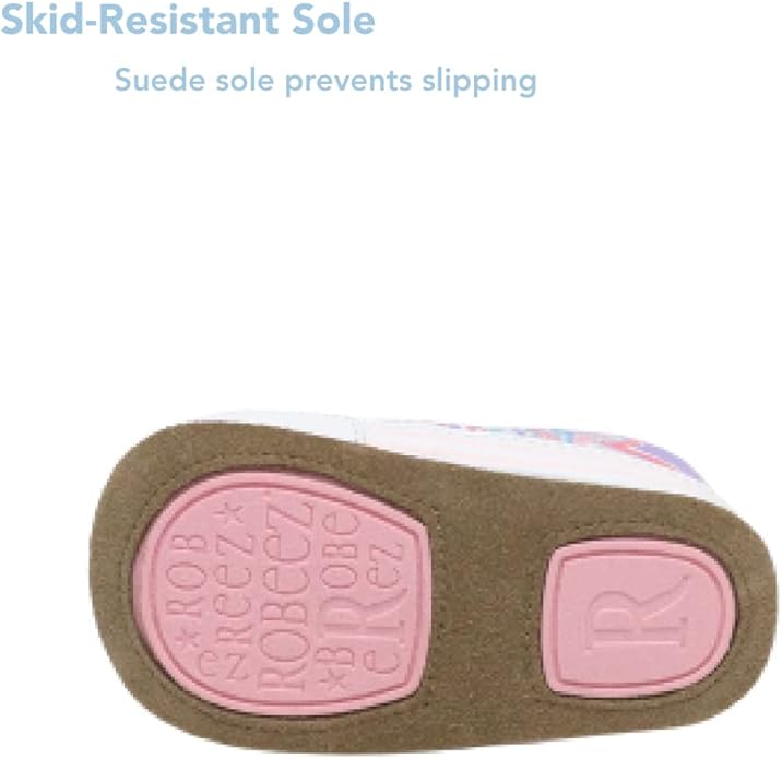 Robeez First Kicks Baby Girl and Unisex Shoes & Sneakers for Infant/Toddlers