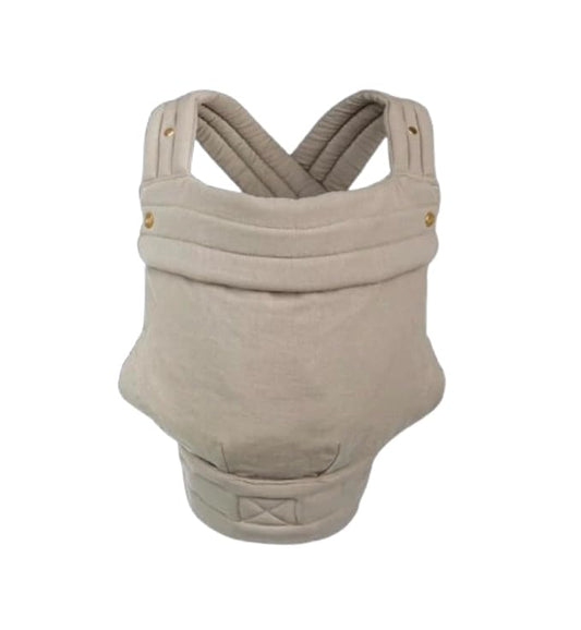 Mabē Monarch Ergonomic Baby Carrier - Premium Cotton Soft Structured Infant Carrier with Hip Healthy Design, 3 Carry Positions for Newborn to Toddler (7-35lbs) (Stone Sage)