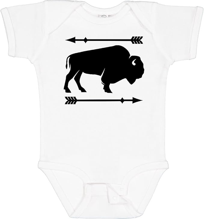 inktastic Buffalo Cute Animal Western Baby Bodysuit