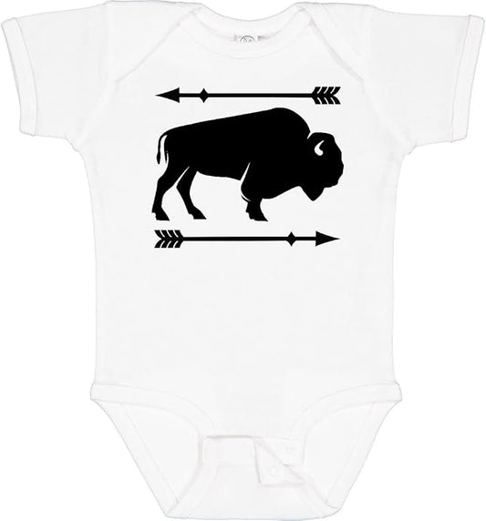 inktastic Buffalo Cute Animal Western Baby Bodysuit