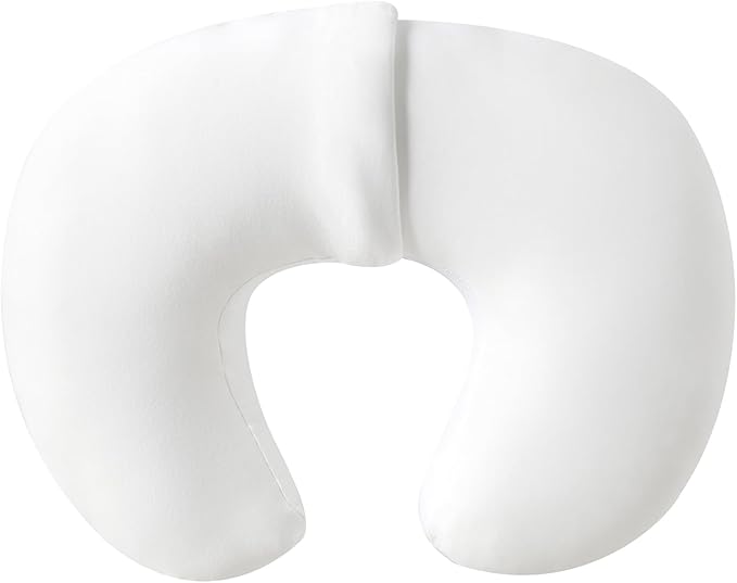 Nursing Pillow, Plus Size Breastfeeding Pillow Original Support for Baby Boys Girls Breastfeeding Essentials, with Removable Soft Cotton Cover (White, Standard (23.62 * 18.11 * 5.91 Inches))