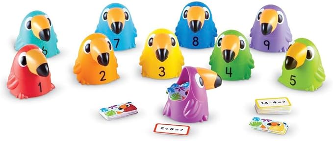Learning Resources Toucans to 10 Sorting Set, Counting & Sorting, Early Math Skills Toy, Ages 5+