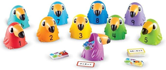 Learning Resources Toucans to 10 Sorting Set, Counting & Sorting, Early Math Skills Toy, Ages 5+