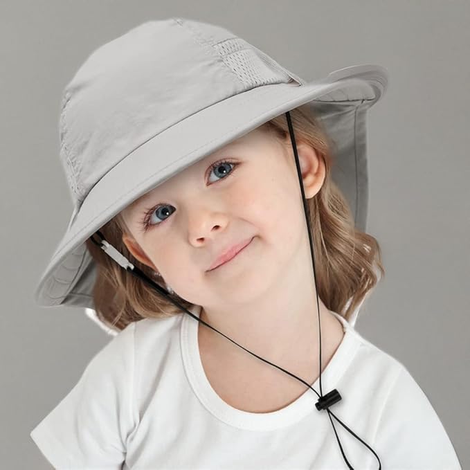 Baby Sun Protection Hat for Infant Toddlers Boys Girls UPF 50+ Sunhat for Outdoor Beach Swim