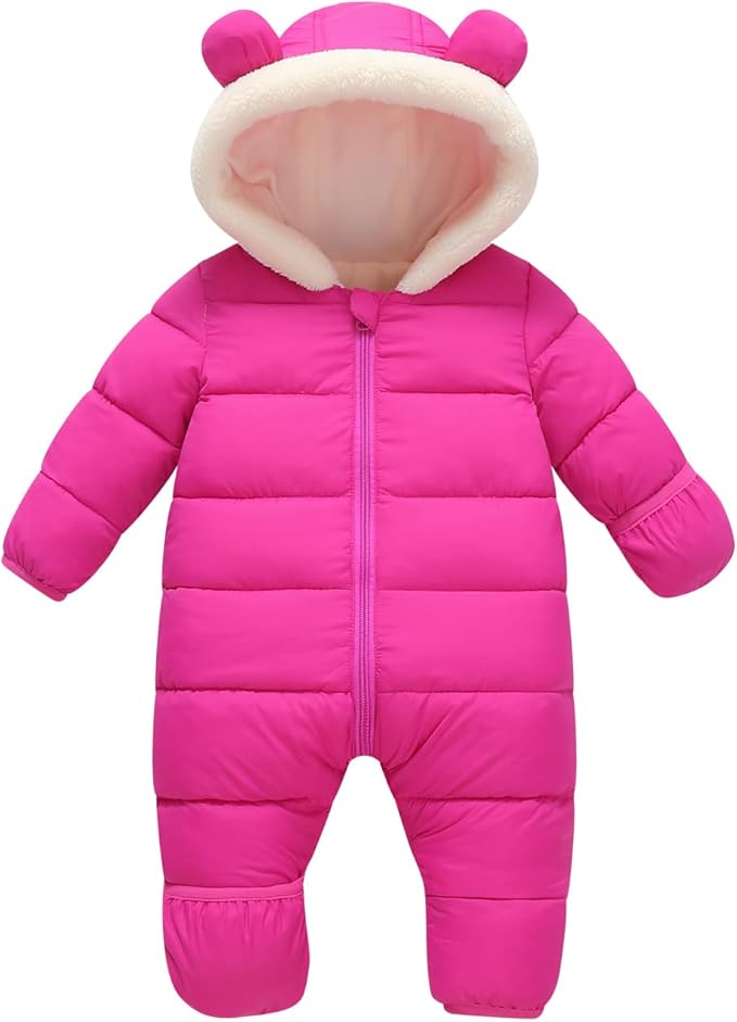 Newborn Baby Snowsuit Cute Boy Clothes Toddler Girl Snow Suits Jacket For Infant