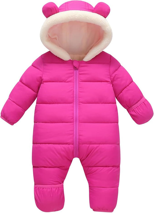 Newborn Baby Snowsuit Cute Boy Clothes Toddler Girl Snow Suits Jacket For Infant