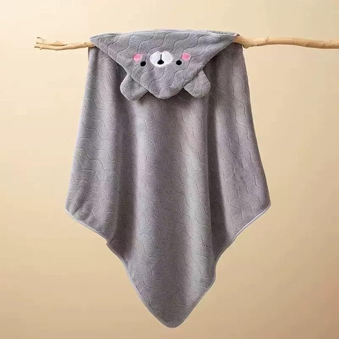 Hooded Baby Towels, 4 Packs Premium Soft Baby Bath Towels with Hood for Babies, Toddler, Infant - Ultra Absorbent, Baby Stuff Shower as Best Gifts for Boys and Girls (4Pack)