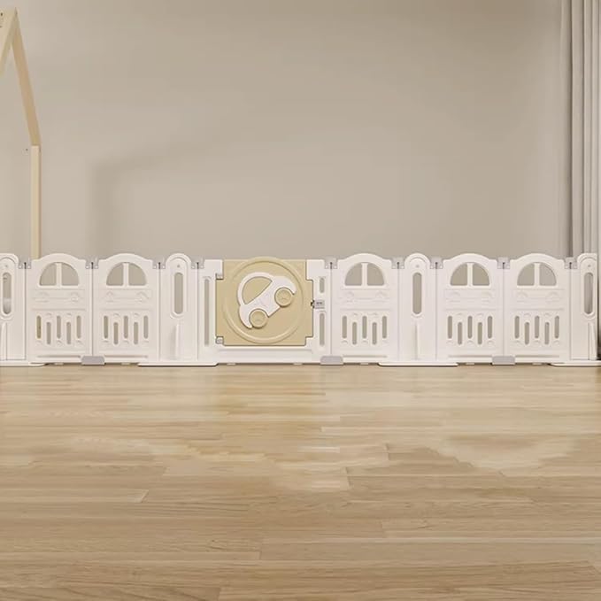 Baby Gate for Stairs Dog Door Pet Door for Stairs, porches and fireplaces Strong Suction Cup Reinforced can be Changed at Will and with Drawing Board(Total Length: 130.31“)