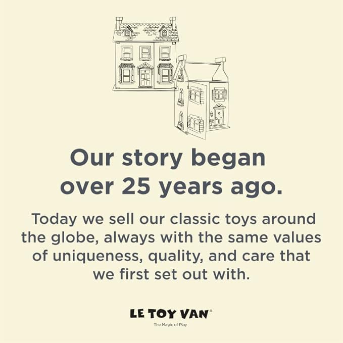 Le Toy Van - Educational Wooden Building Blocks 60 Piece Set Toy | Montessori Style Shape & Colour Development Toy - Suitable for 12 Months + (PL135)