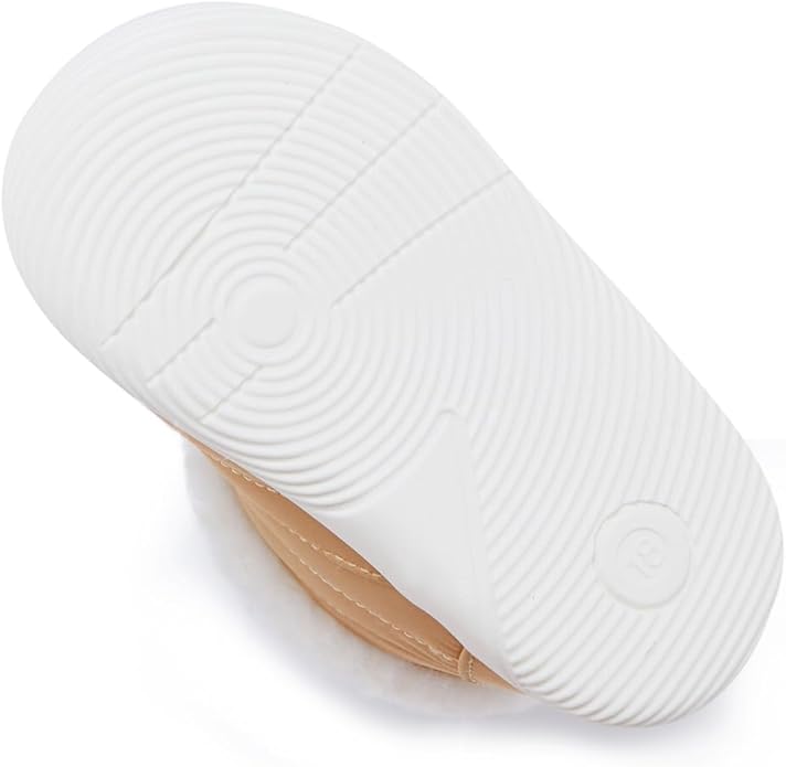 BMCiTYBM Baby Boy Girl Snow Boots Waterproof Winter Warm Booties Nonslip Lightweight Outdoor Shoes for First Walkers 6 9 12 18 24 Months(Infant/Toddler)