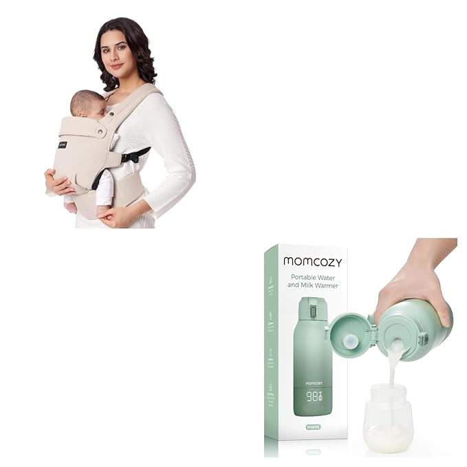 Momcozy Portable Milk Warmer for Travel and Ergonomic, Cozy and Lightweight Baby Carrie