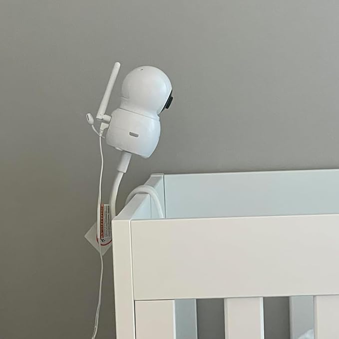 LONNKY Flexible Mount for Infant Optics DXR-8 and DXR-8 Pro Video Baby Monitor Camera, 20.5 inches Baby Monitor Mount, Baby Camera Holder for Crib Without Tools or Wall Damage