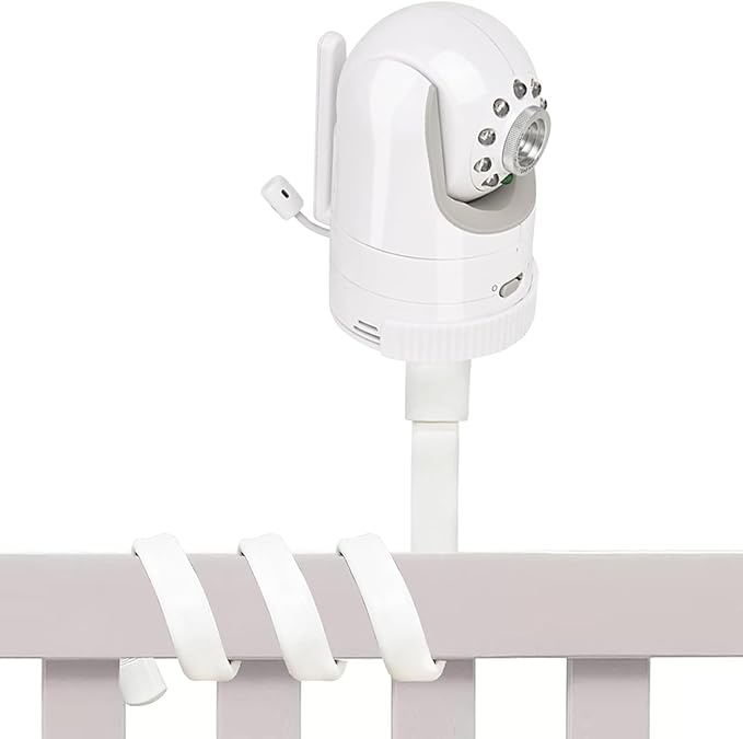 LONNKY Flexible Mount for Infant Optics DXR-8 and DXR-8 Pro Video Baby Monitor Camera, 20.5 inches Baby Monitor Mount, Baby Camera Holder for Crib Without Tools or Wall Damage