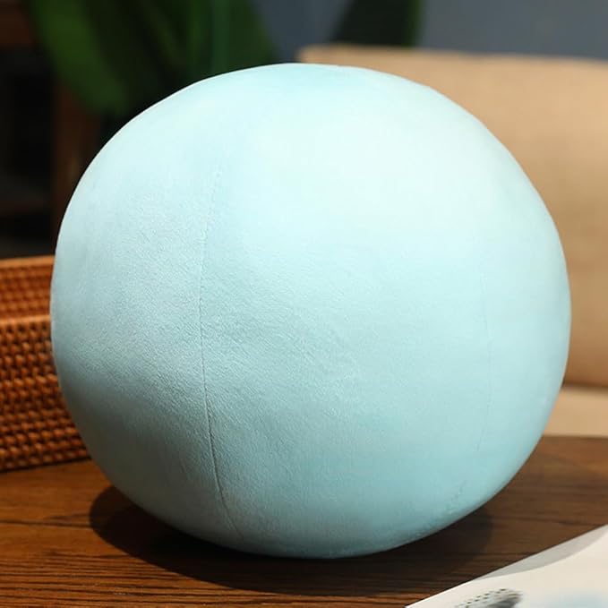 Ultra-ealistic 3D Planet ，Moon ，Earth，The Sun,Pillow Plush Toys,for Kids Teens Adults, for Teachers and Parents, Educational Toy Learning, 10.6 in (Uranus)