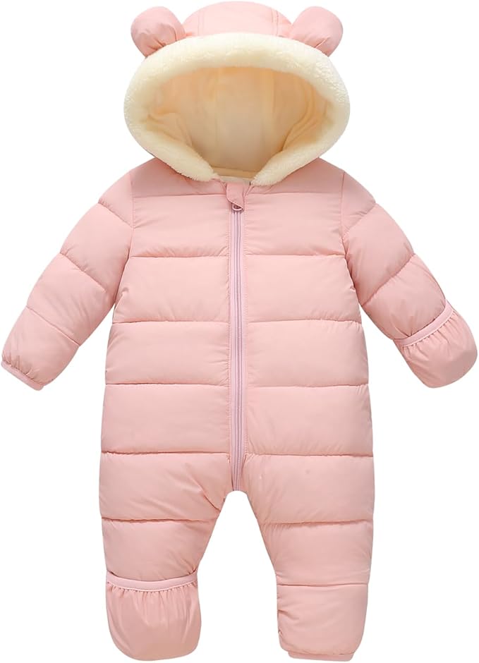 Newborn Baby Snowsuit Cute Boy Clothes Toddler Girl Snow Suits Jacket For Infant