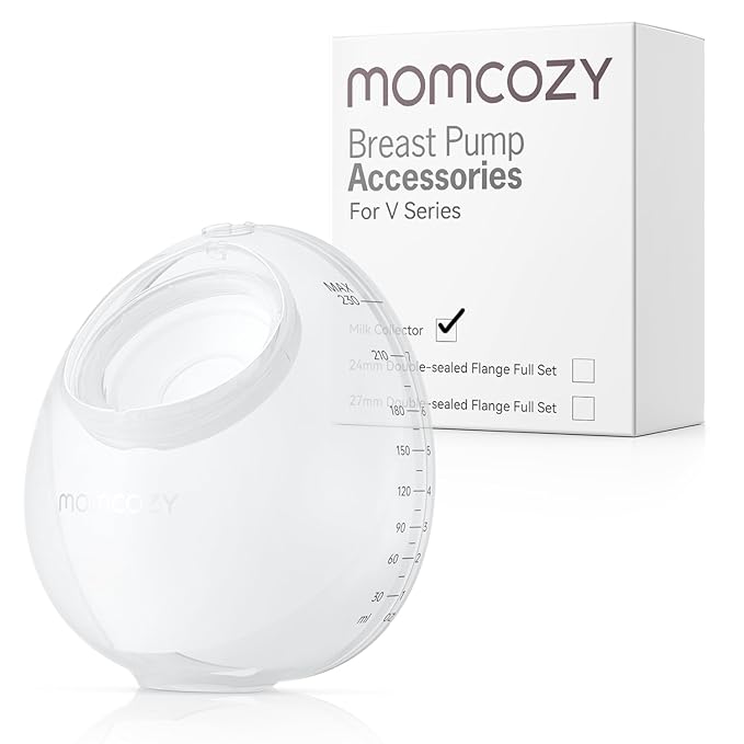 Momcozy Original V1 Pro/V2 Pro Breast Pump Replacement Accessories,Milk Collector Only for Momcozy V1 Pro/V2 Pro,1 Pack
