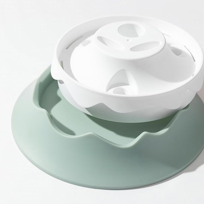 Chemimoso Baby Bottle Drying Rack and Cleaning Set, with Straight Silicone Baby Bottle Brush, Pacifier Brush, Straw Brush, Cup Lid Cleaning Brush, 2025 Xmas Holiday Surprise Gift for Newmom, Z Blue