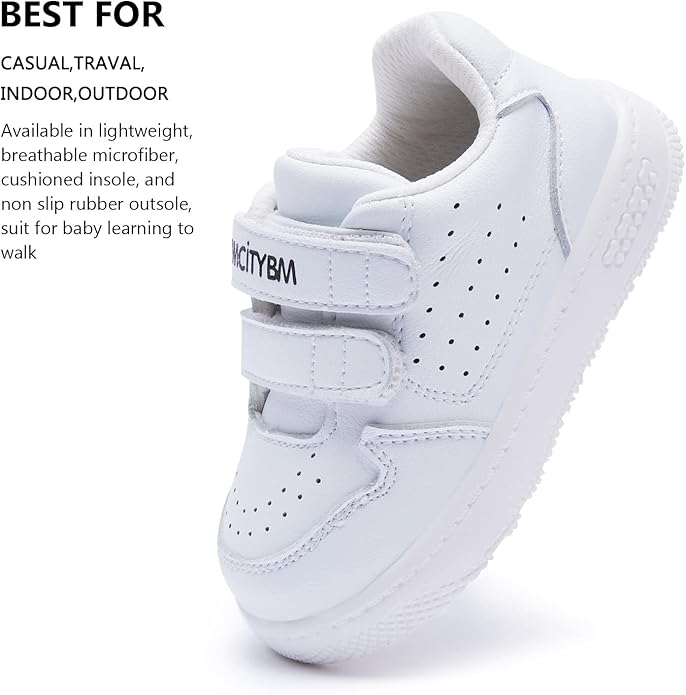 BMCiTYBM Baby Shoes Infant Boy Girl First Walker Shoes Toddler Walking Shoes Lightweight Non-Slip Sneakers for 6 9 12 18 24 Months
