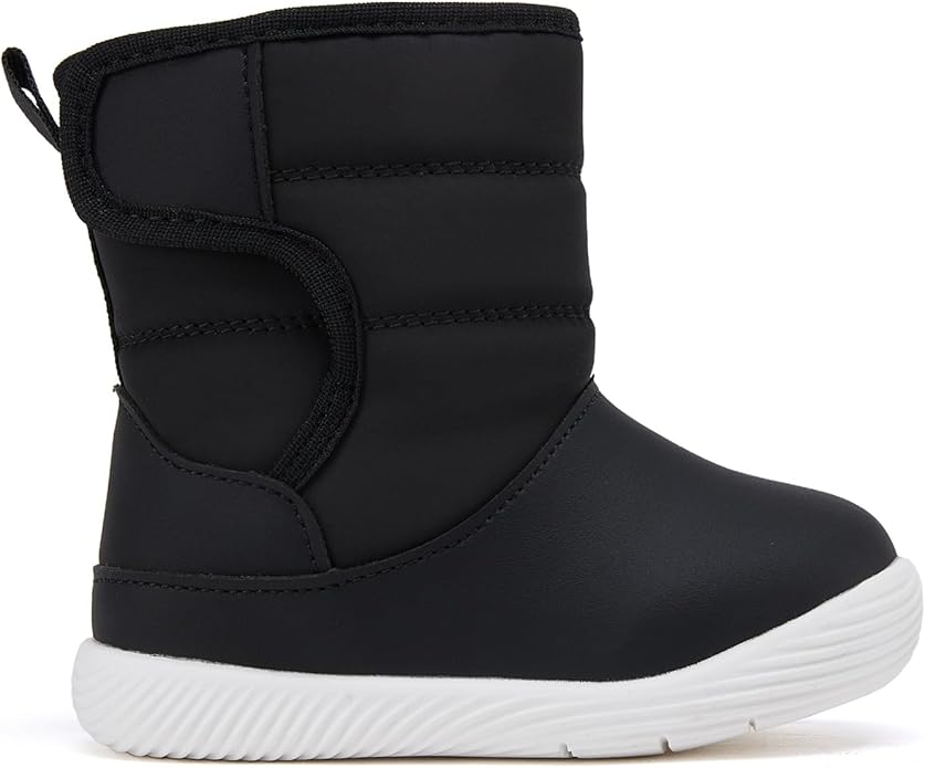 BMCiTYBM Baby Boy Girl Snow Boots Waterproof Winter Warm Booties Nonslip Lightweight Outdoor Shoes for First Walkers 6 9 12 18 24 Months(Infant/Toddler)