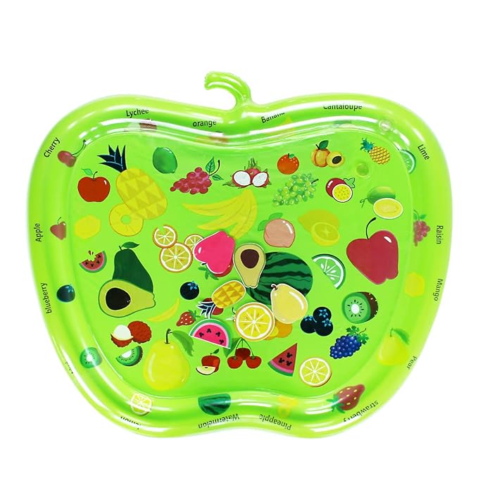 Infant Toys, Tummy Baby Toys, Inflatable Play Mat Water Mat Baby Toys, Fun Early Development Activity Play Center for Newborn (31.5 x 30 in)