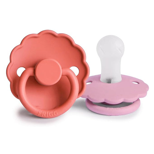 FRIGG Daisy Silicone 2-Pack Poppy/Lupine - Size 1