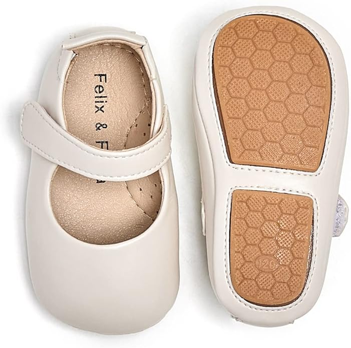 Soft Sole Baby Shoes - Infant Baby Walking Shoes Moccasins Rubber Sole Crib Shoes