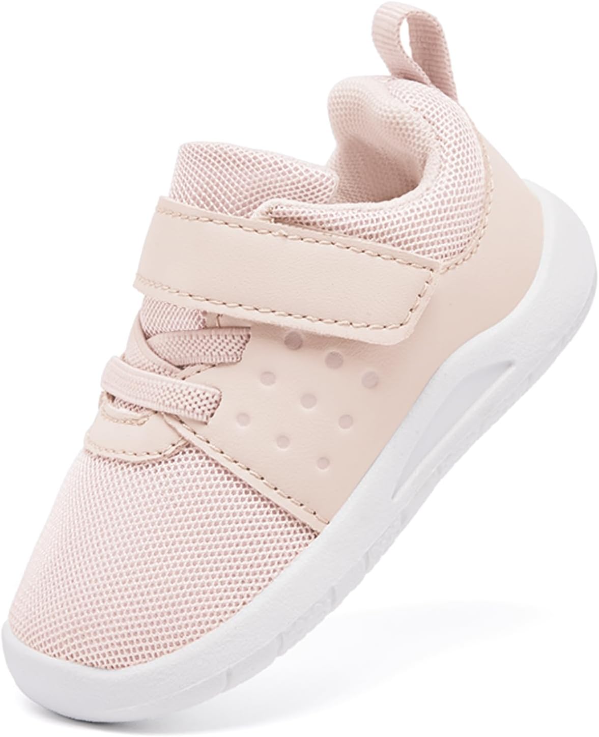 MORENDL Toddler Baby Shoes 0-4 Years Boy Girl Lightweight Breathable Non-Slip Sports Sneakers Running Walking Tennis Barefoot Shoes