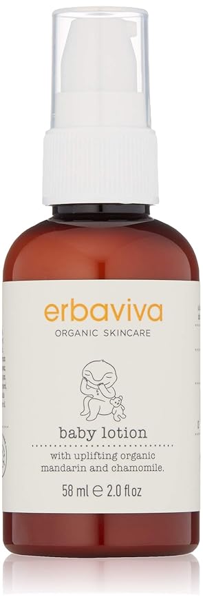 erbaviva Organic Baby Lotion, 2 Fl Oz
