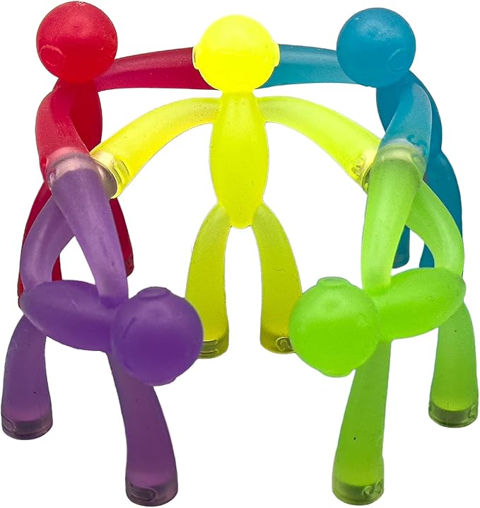 MAGMEN Magnetic Fidget Toys 5-Pack - Travel Entertainment for Kids Ages 3+ | STEM Sensory Toys for Airplane, Car Trips & Quiet Play.