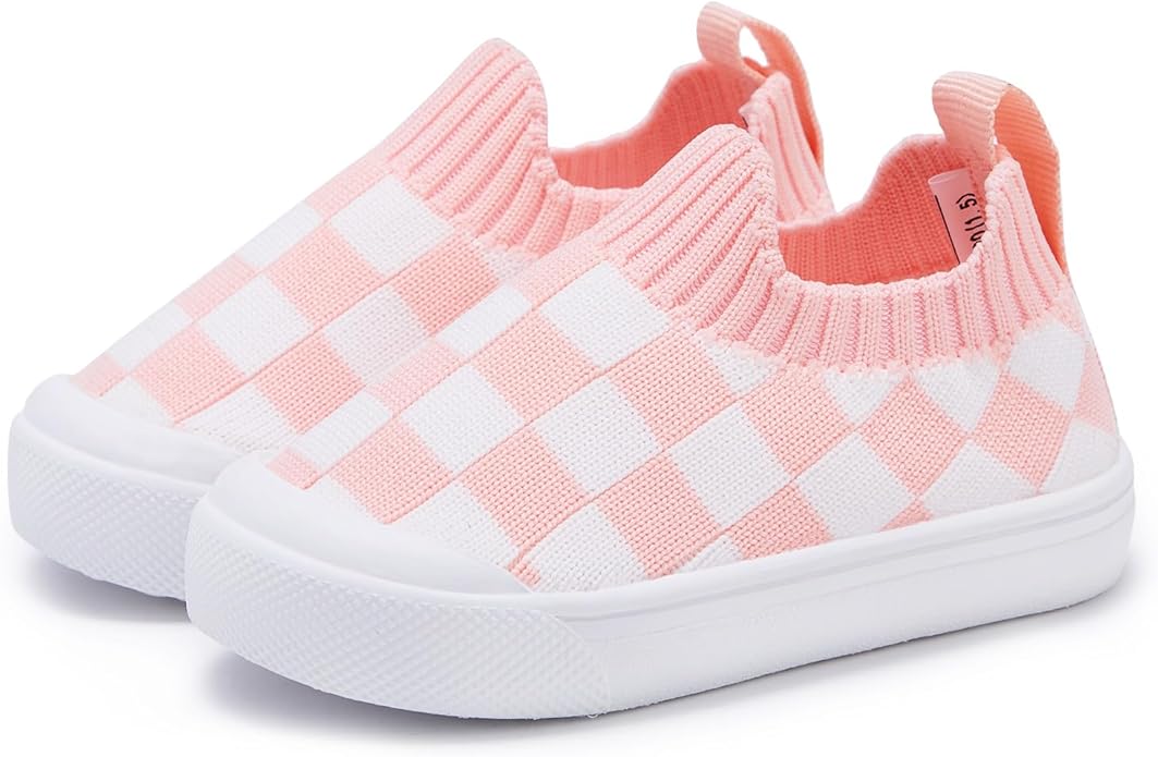 BMCiTYBM Baby Sneakers Girls Boys Lightweight Breathable Mesh First Walkers Shoes 6-24 Months