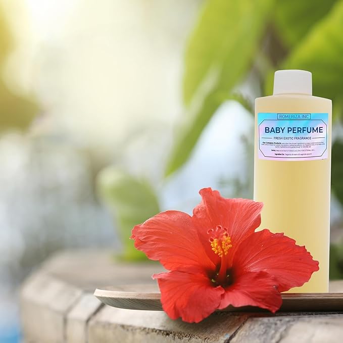 Baby Essential Fragrance Body Oil – Luxury Unisex Baby Oil Perfume with Long Lasting Baby Powder Scent – Soft Baby Smell, Uncut Perfume Oil,Scented Body Oil for Women & Men – 1 Fl Oz