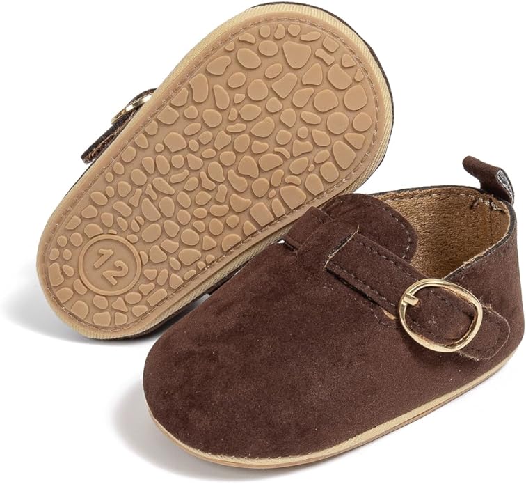 Baby Unisex Warm Snow Boots Newborn Leather Fur Lace Up Ankle Anti-Slip Rubber Texture Sole Toddler Prewalker Winter Crib Shoes