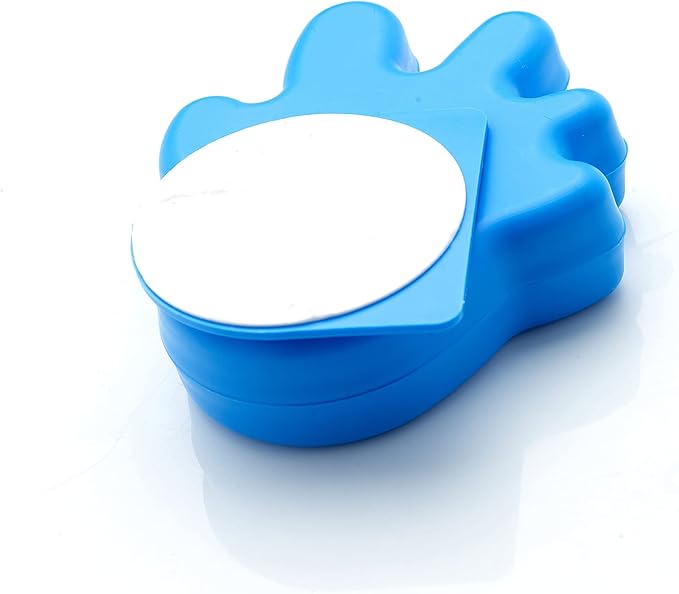 Happy Hands Anti Slam Child Door Safety Finger Trap Stoppers - 2 Pack … (Blue)