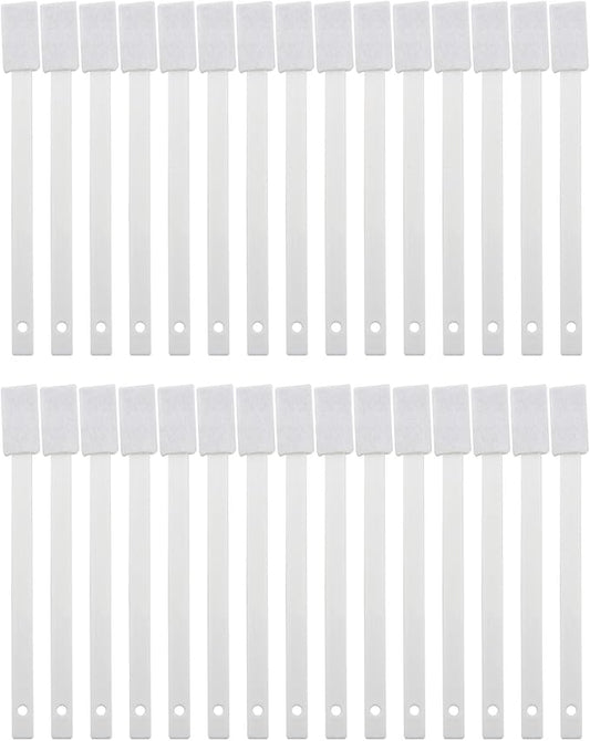 30PCS Disposable White Gap Cleaning Tool Bottle/Kettle Brush Suitable for Keyboard Grooves Kitchen Stoves Blinds