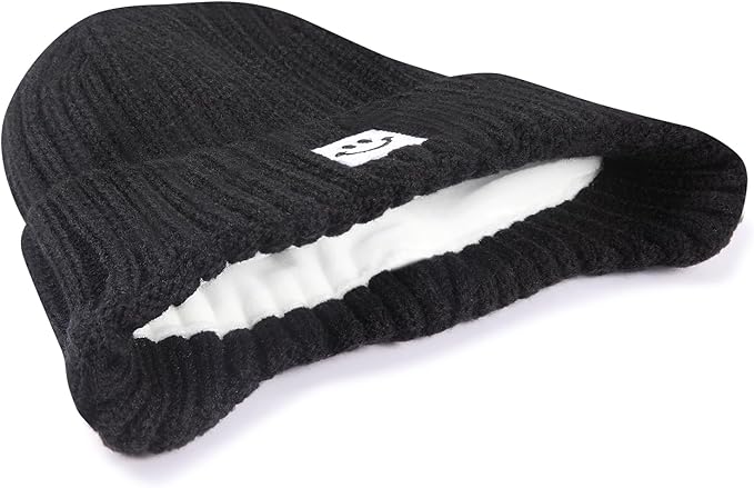 MaxNova Baby Winter Hat Toddler Beanie Hat Earflap Knit Cap for Boys Girls 0-8 Years