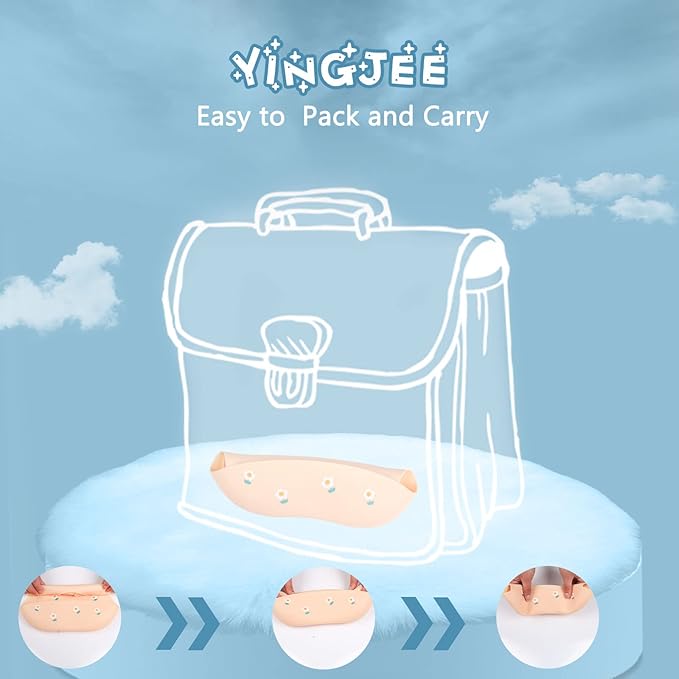 Baby Silicone Feeding Bibs, 3pcs Adjustable Waterproof Bibs for Feeding