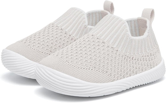 MORENDL Baby Toddler Walking Socks Non-Slip Breathable Unisex Casual Sneakers