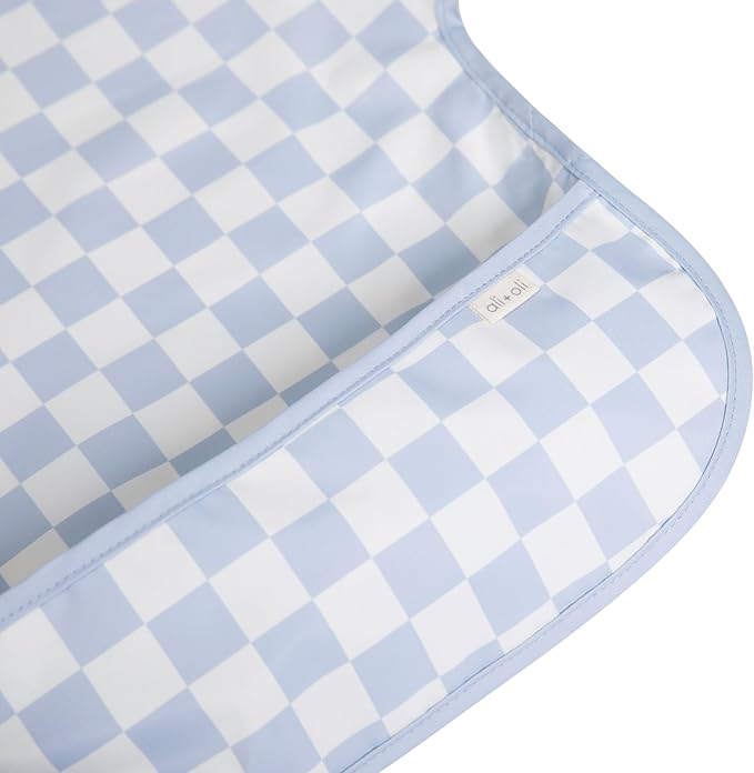 Ali+Oli Smock Bibs for Babies, BPA-Free Oeko-Tex Certified, Waterproof Baby Smock, Machine Washable, Toddlers Ages 6m+