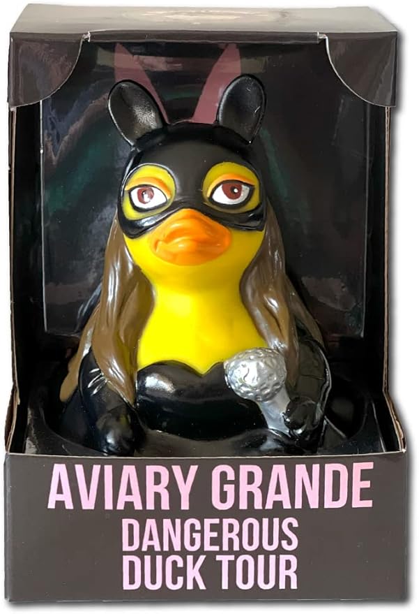 CelebriDucks - Aviary Grande - Dangerous Duck Tour - Floating Rubber Ducks - Collectible Bath Toy Gift for Kids & Adults of All Ages