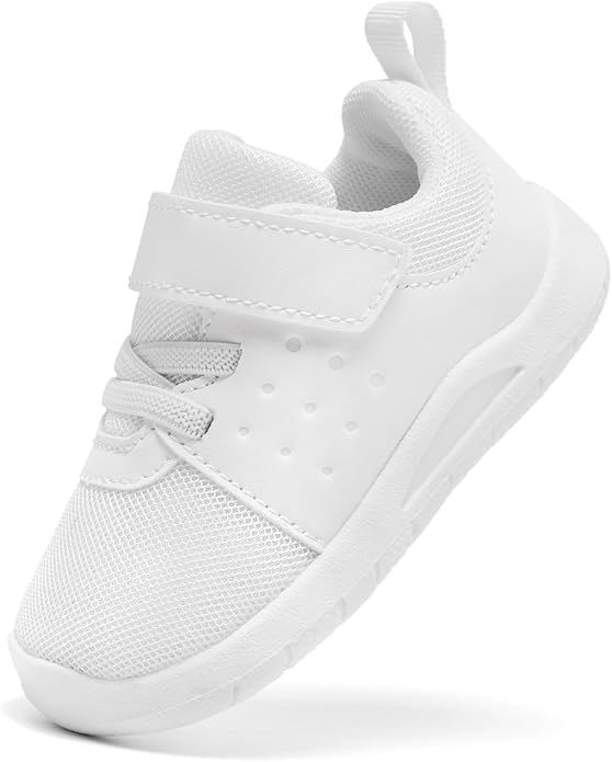 MORENDL Toddler Baby Shoes 0-4 Years Boy Girl Lightweight Breathable Non-Slip Sports Sneakers Running Walking Tennis Barefoot Shoes