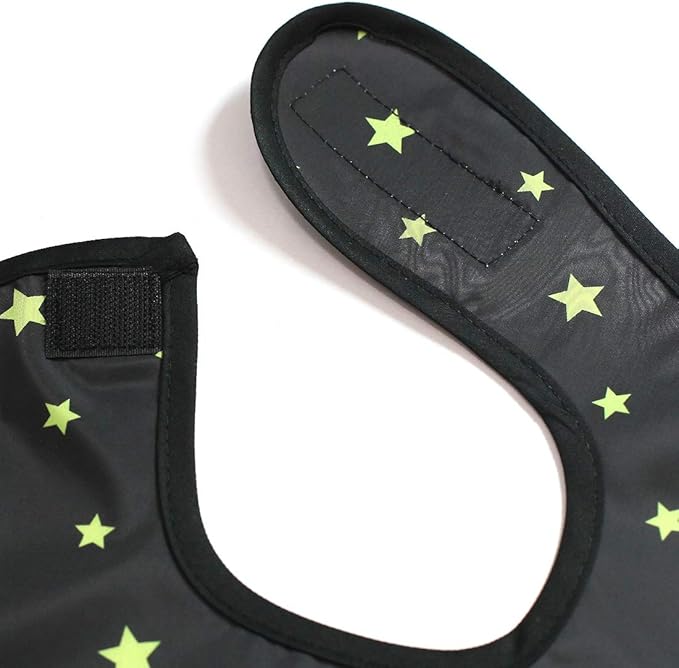 Full Coverage Waterproof Feeding Bib for Toddlers – Extra Long Apron Bib for Mealtime, Self-Feeding, BPA-Free