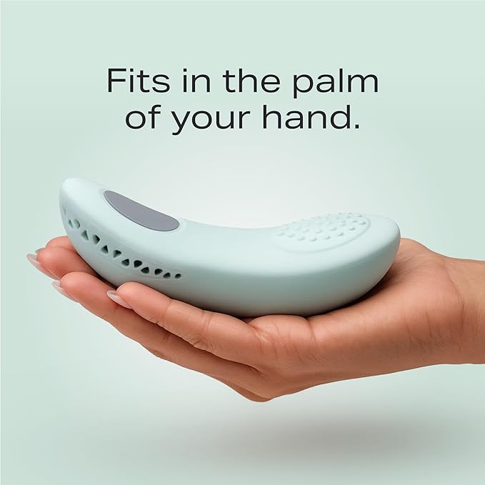 Zomee Cooling Lactation Massager – 2-in-1 Breastfeeding Relief for Engorgement & Clogged Ducts, Vibration & Cooling Therapy, Portable, Rechargeable, BPA-Free for Nursing Moms