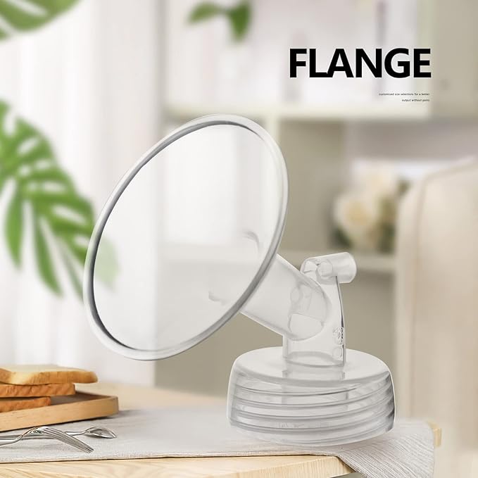 22mm Flange&Duckbill Valve Compatible with Spectra S2 S1 9 Plus Ameda MYA Motif Luna Cimilre Breastpumps Replacement Spectra Pump Parts/Accessories Flange/Shields.