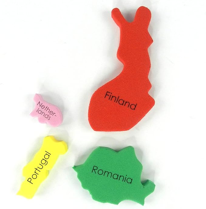 Imagimake Mapology Europe Map Puzzle - Geography for Kids - Learning & Educational Toys - Puzzles for Kids Ages 4-8, Gift for Gift for 4, 5, 6, 7, 8 Year Old