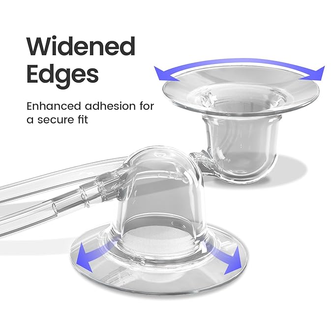 15mm Small Suction Cup for Electric Nipple Corrector - 2 PCS